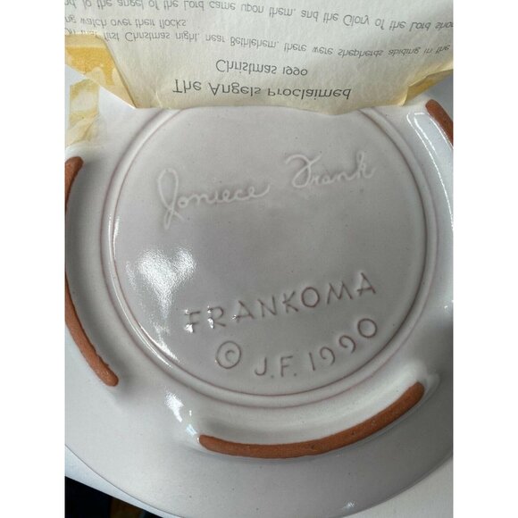Frankoma XMas Plate 1990 - Picture 5 of 12